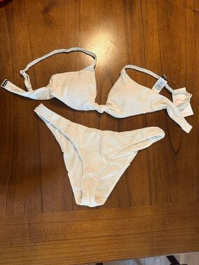 Dippin' Daisy's Cream Bikini with White Sea shells